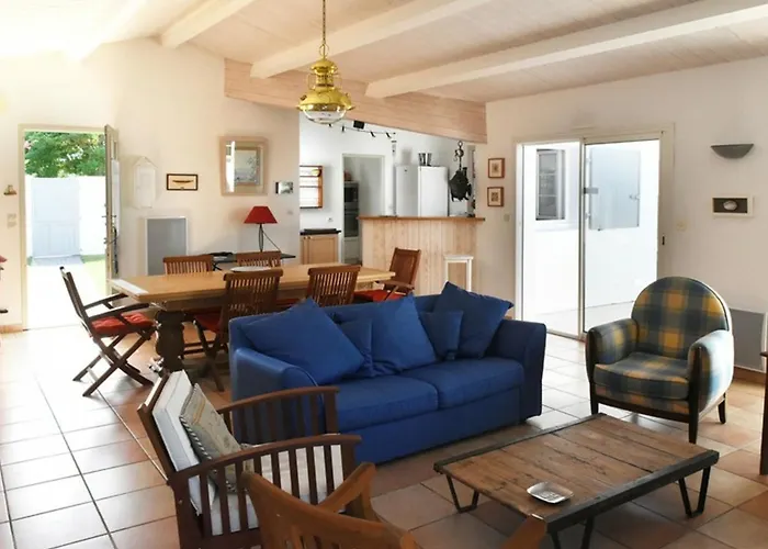 Maison Spacieuse Avec Jardin, Cheminee, Internet Et Lits Faits A L'arrivee - - Fr-1-434-10 Les Portes-en-Re