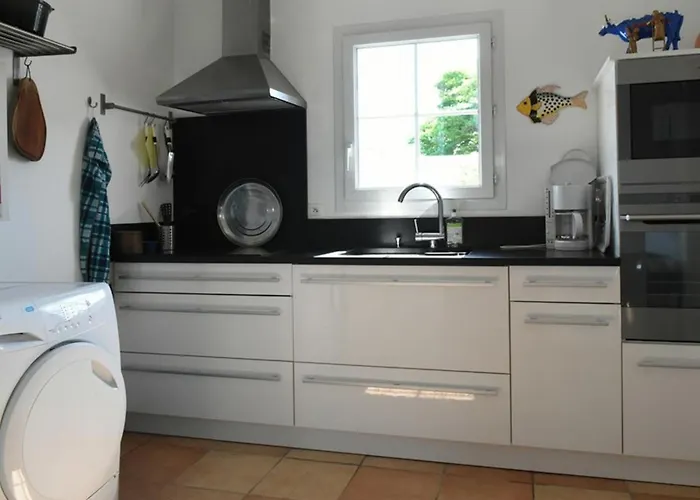 Maison Spacieuse Avec Jardin, Cheminee, Internet Et Lits Faits A L'arrivee - - Fr-1-434-10 Ле-Порт