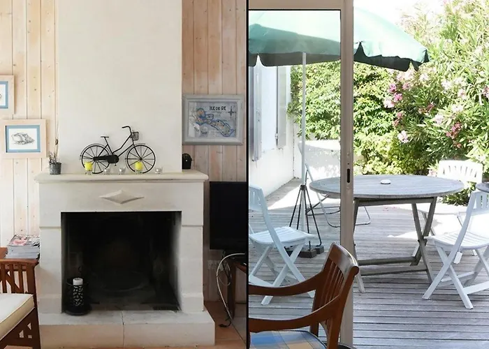 Maison Spacieuse Avec Jardin, Cheminee, Internet Et Lits Faits A L'arrivee - - Fr-1-434-10 Les Portes-en-Re