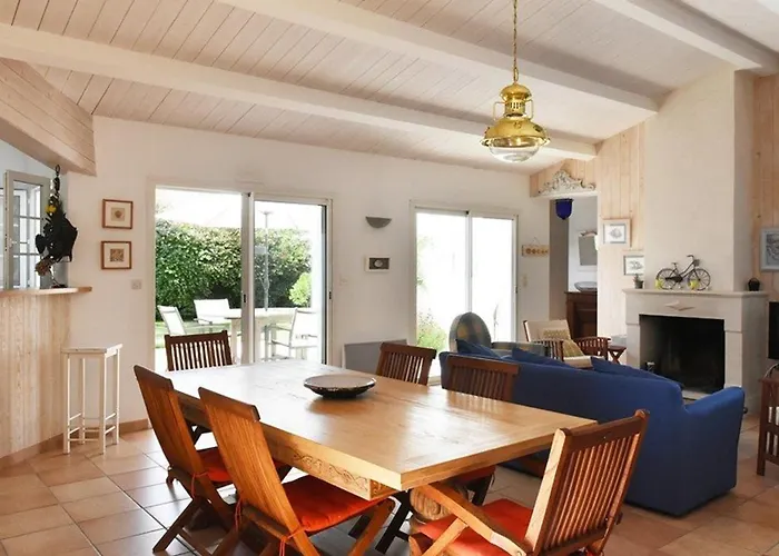 Maison Spacieuse Avec Jardin, Cheminee, Internet Et Lits Faits A L'arrivee - - Fr-1-434-10 Дом отдыха Ле-Порт
